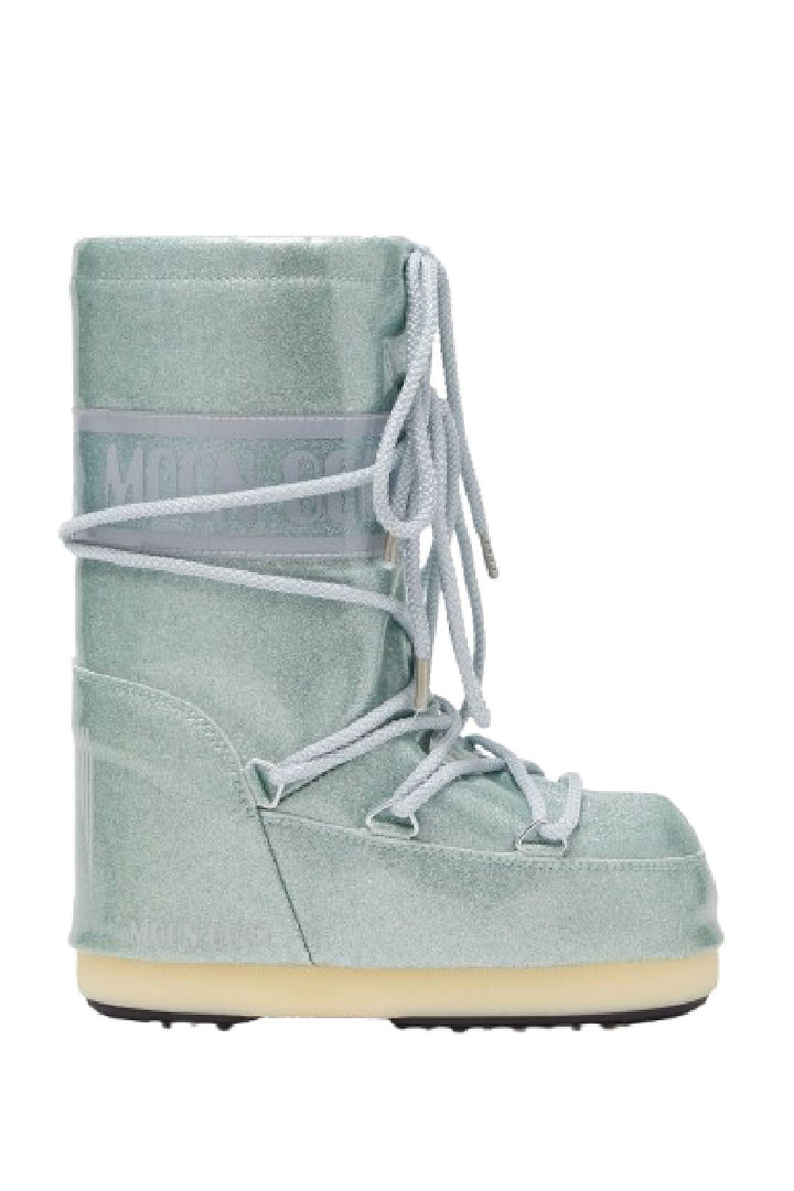 Moon Boot - Mb Icon Jr Glitt - F001 Light Blue Støvler