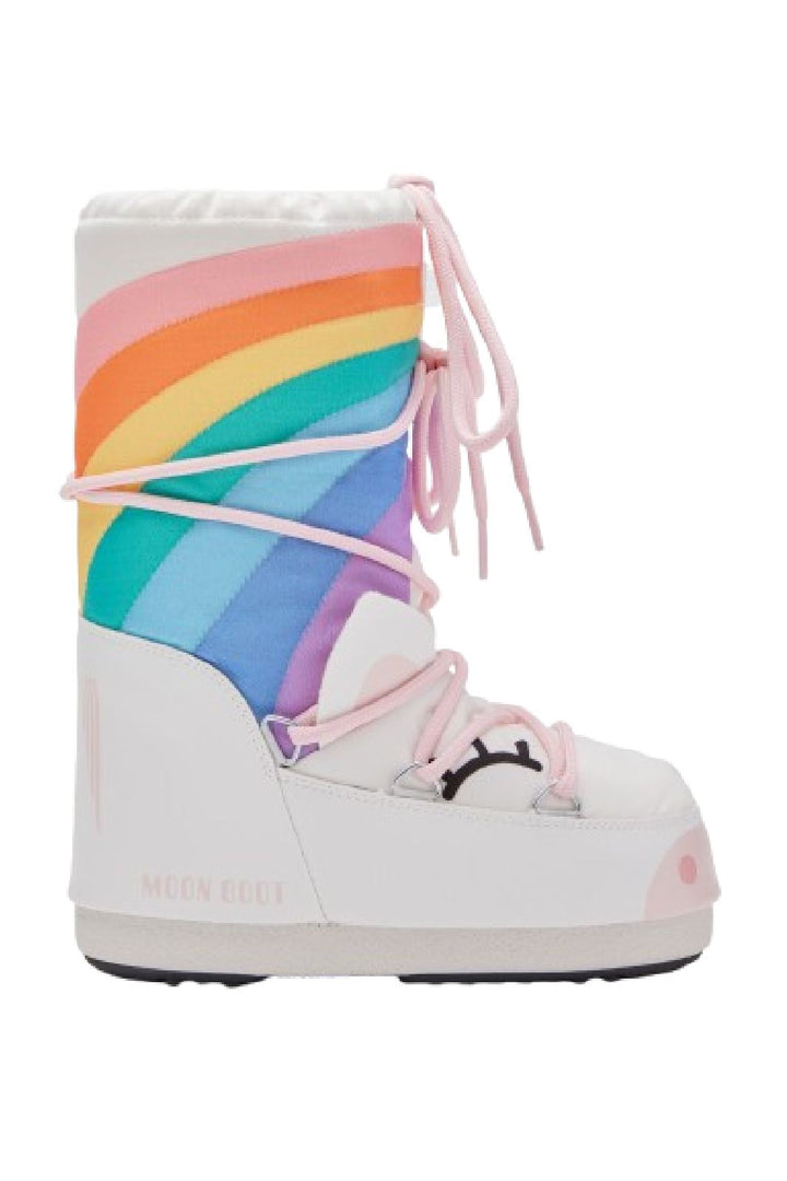 Moon Boot - Mb Icon Un - Av20 White/multicolor Støvler
