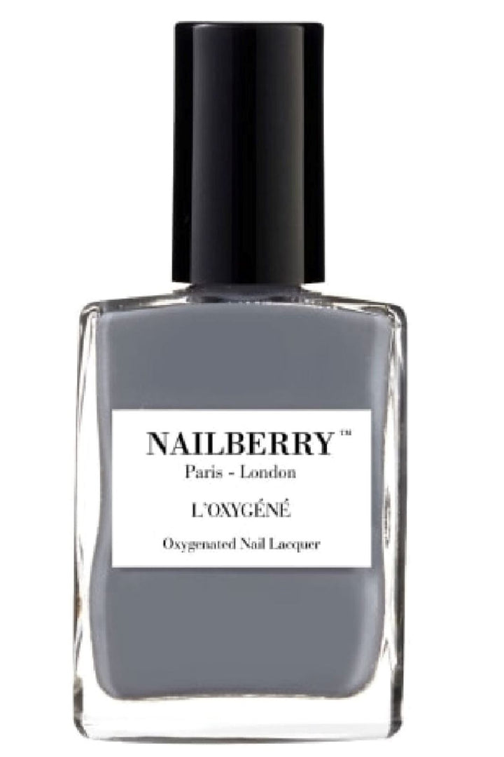 Nailberry - NAILBERRY Stone 15 ml - Oxygenated Classic Dark Grey Neglelak
