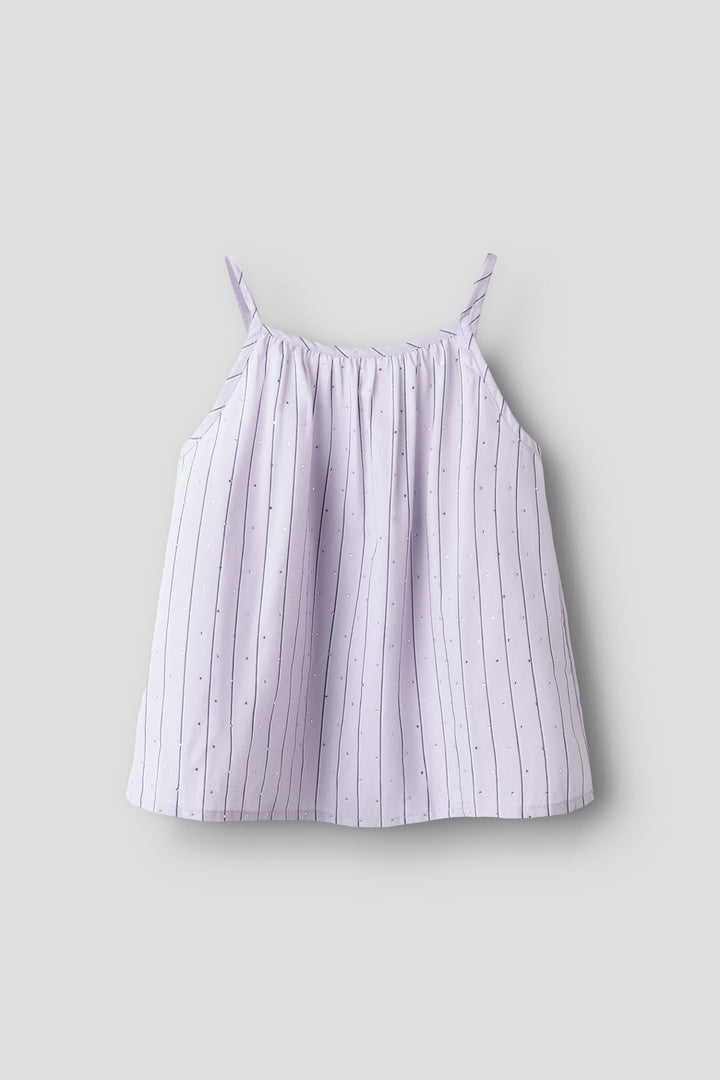 Name It - Nkfjianna Strap Top - 4905854 Misty Lilac