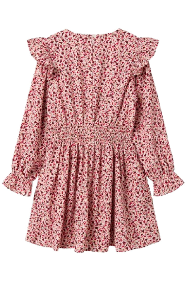 Name It - Nkfkanva Ls Dress - 4784356 Bright White Flower