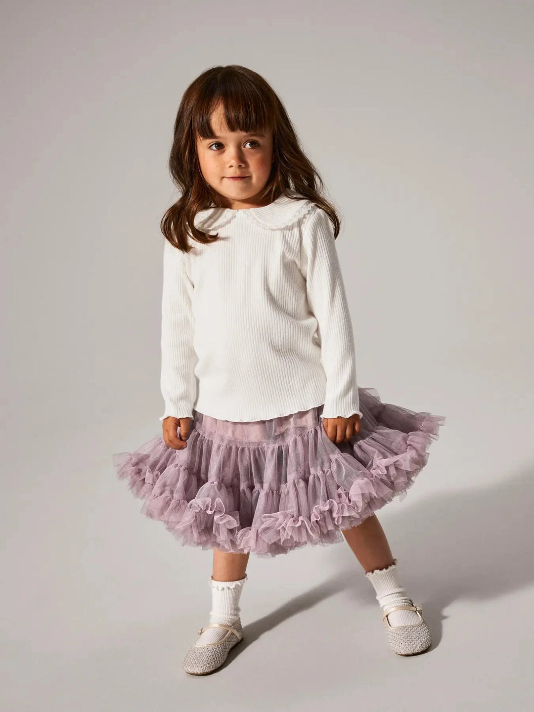 Name It - Nmfbaila Ls Top - 4879829 Bright White T-shirts