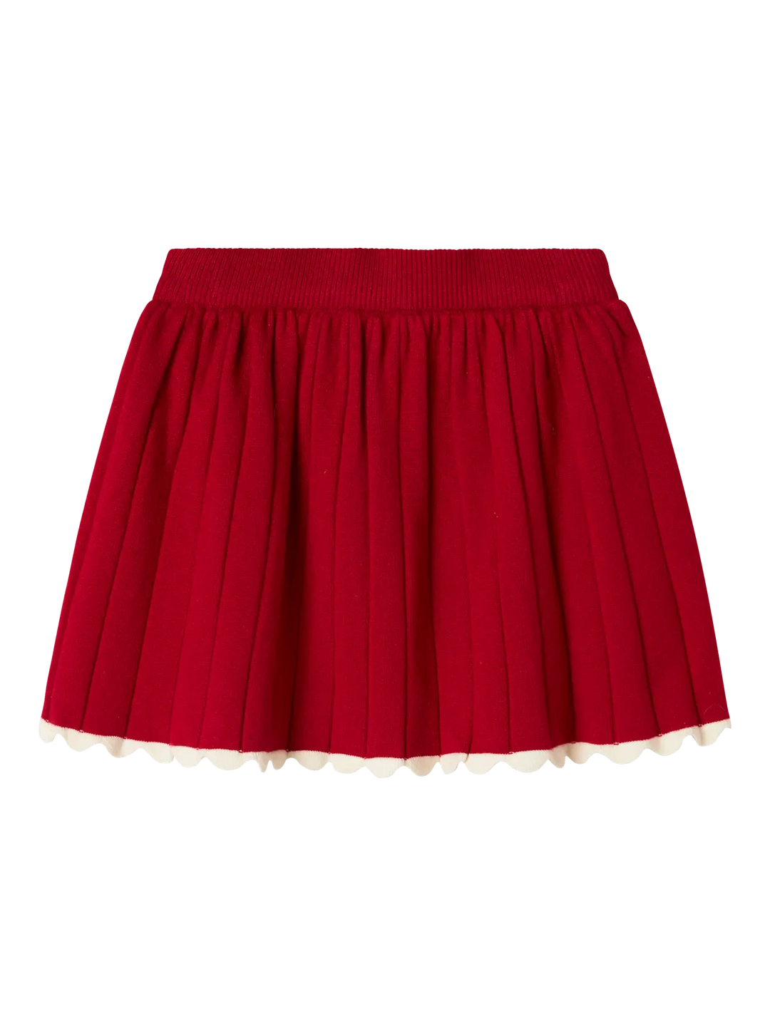 Name It - Nmfralbo Knit Skirt - 4845429 Jester Red Nederdele