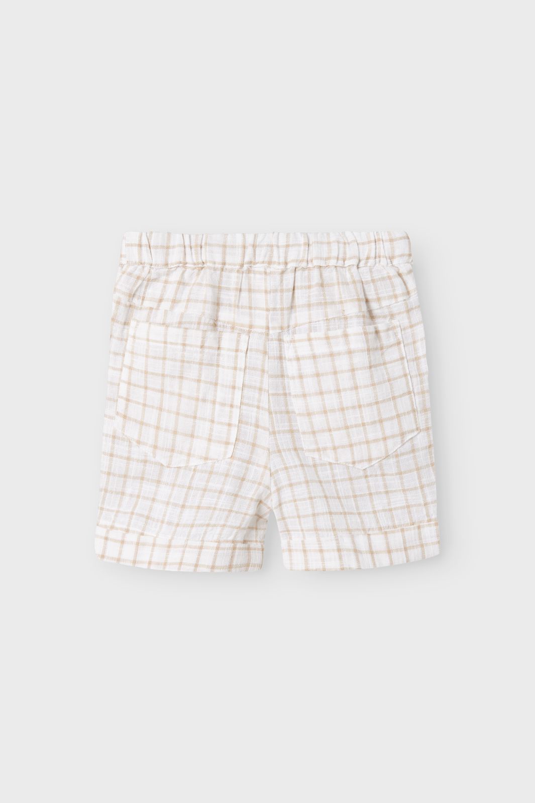 Name It - Nmmhalom Nreg Shorts Box - 4751439 Bright White