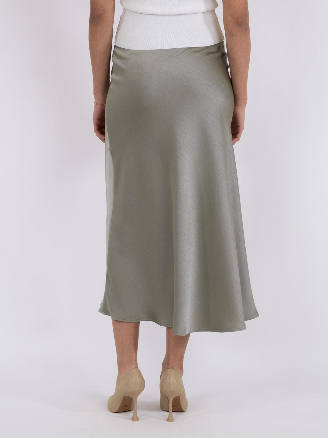 Neo Noir - Bovary Skirt - Smoke Green Nederdele 