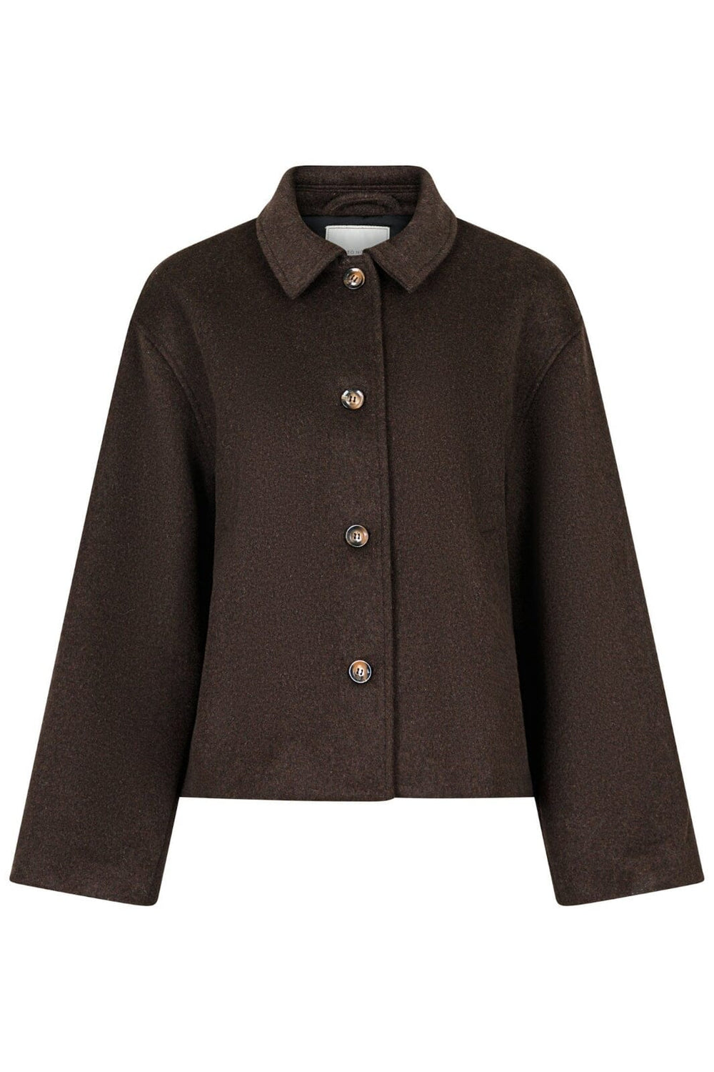 Neo Noir - Hamra Wool Jacket - Chocolate Brown Jakker