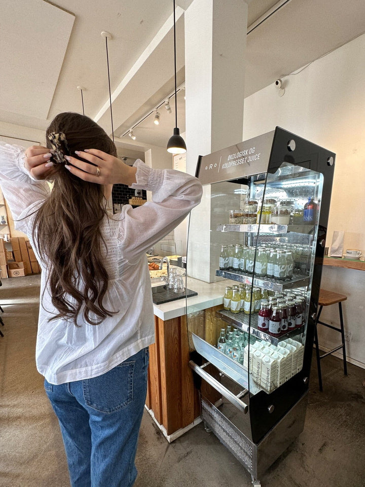 Neo Noir - Jill S Voile Blouse - White Bluser