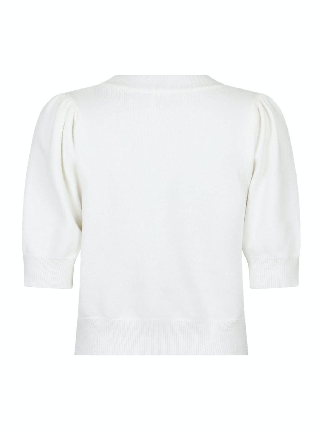 Neo Noir - Maia Soft Pearl Knit Tee - Off White T-shirts 