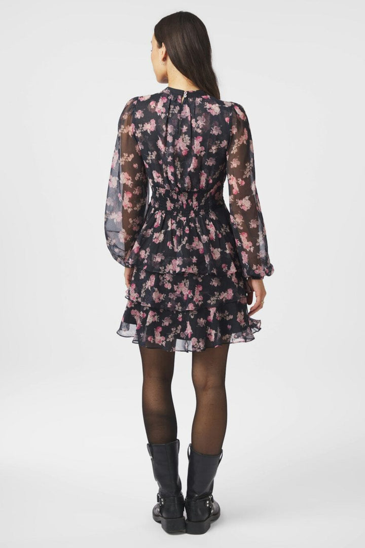 Neo Noir - Mio Marigold Dress 166834 - 702 - Dark Navy