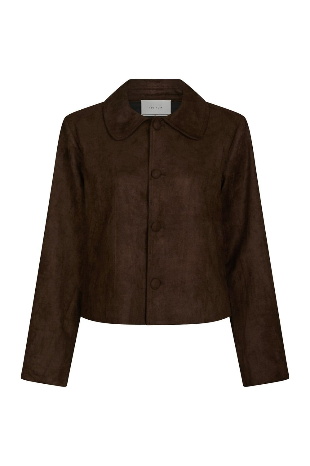Neo Noir - Nilo Faux Suede Jacket 165954 - 676 - Dark Brown