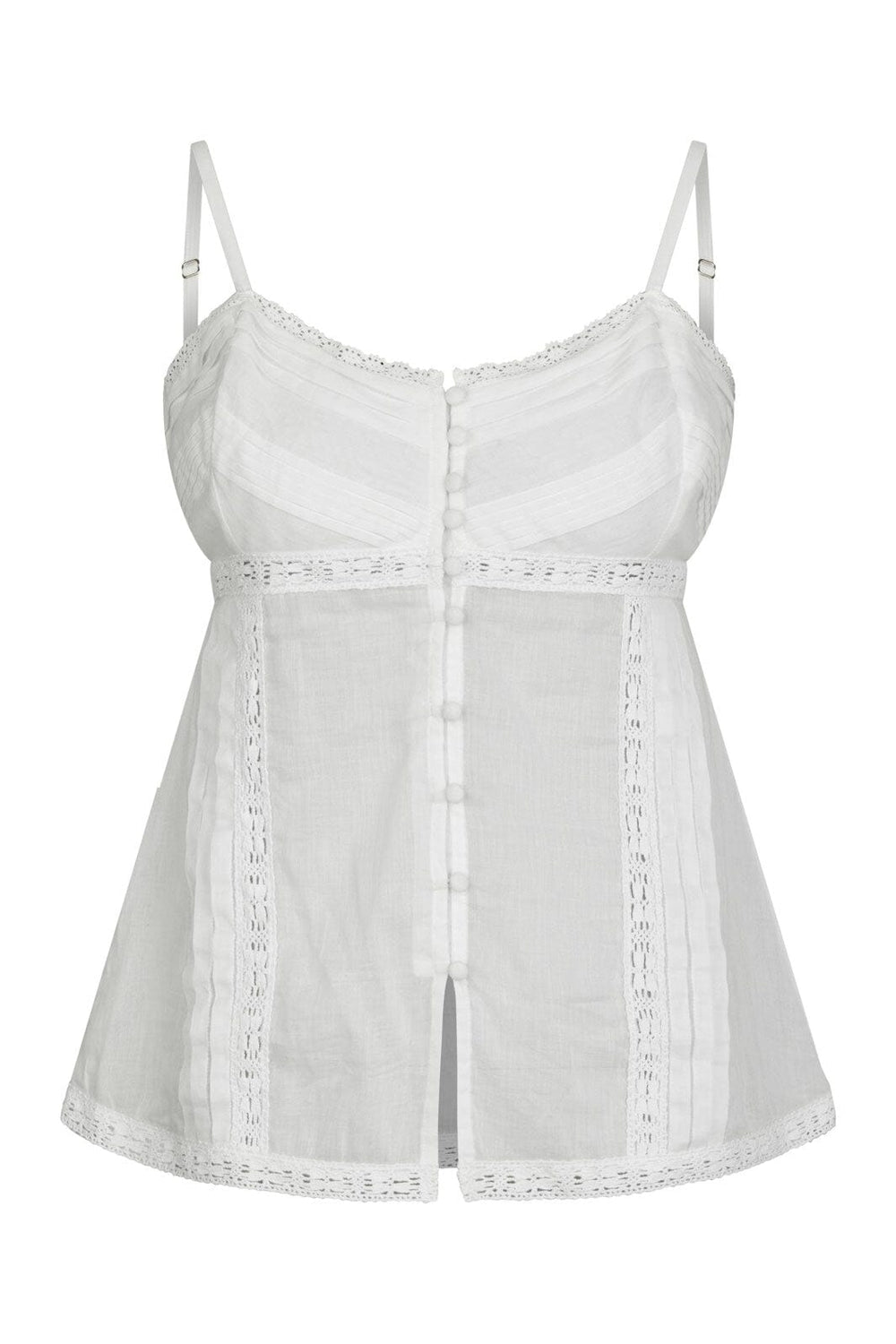 Neo Noir - Nimissa S Voile Top 165643 - 120 - White