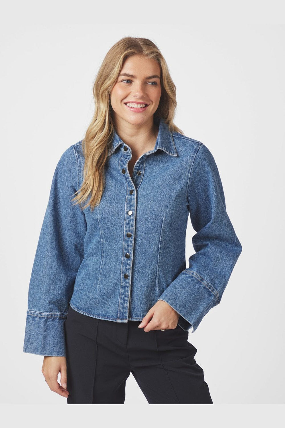 Neo Noir - Rosa D Shirt 166842 - 843 - Vintage Blue