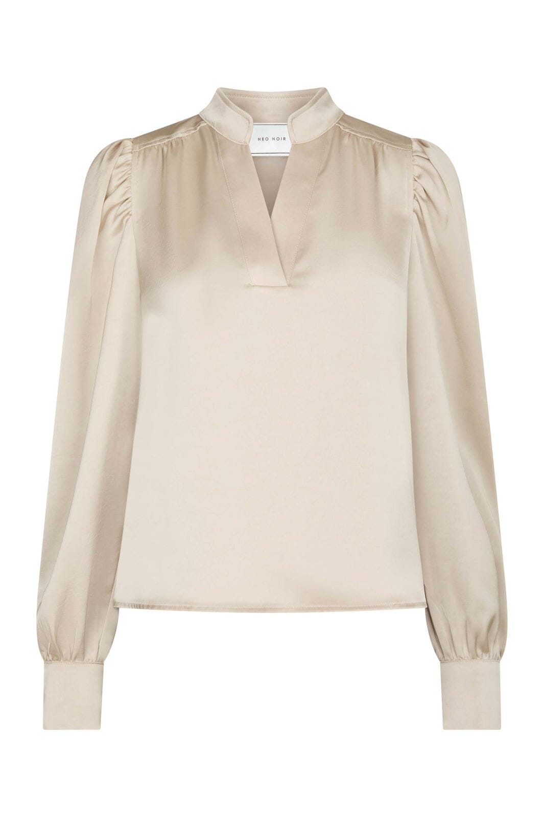 Rosslyn Heavy Sateen Blouse Champagne