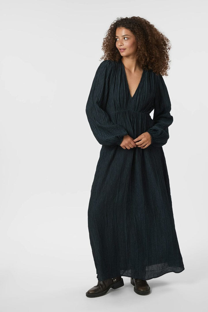 Neo Noir - Silfi Crepe Dress 166670 - 141 - Navy