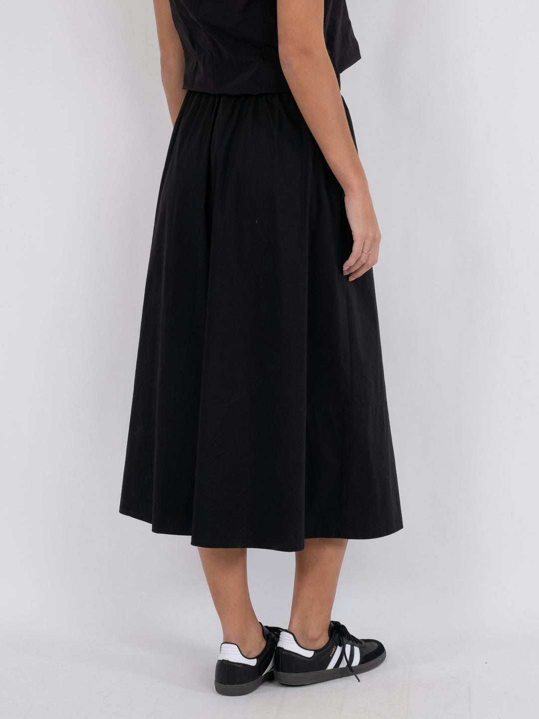 Neo Noir - Yara Poplin Skirt - Black