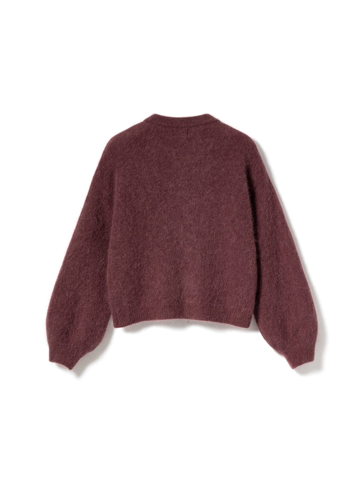 Noella - Kae Knit Cardigan 12940084 - 1285 - Bordeaux Cardigans