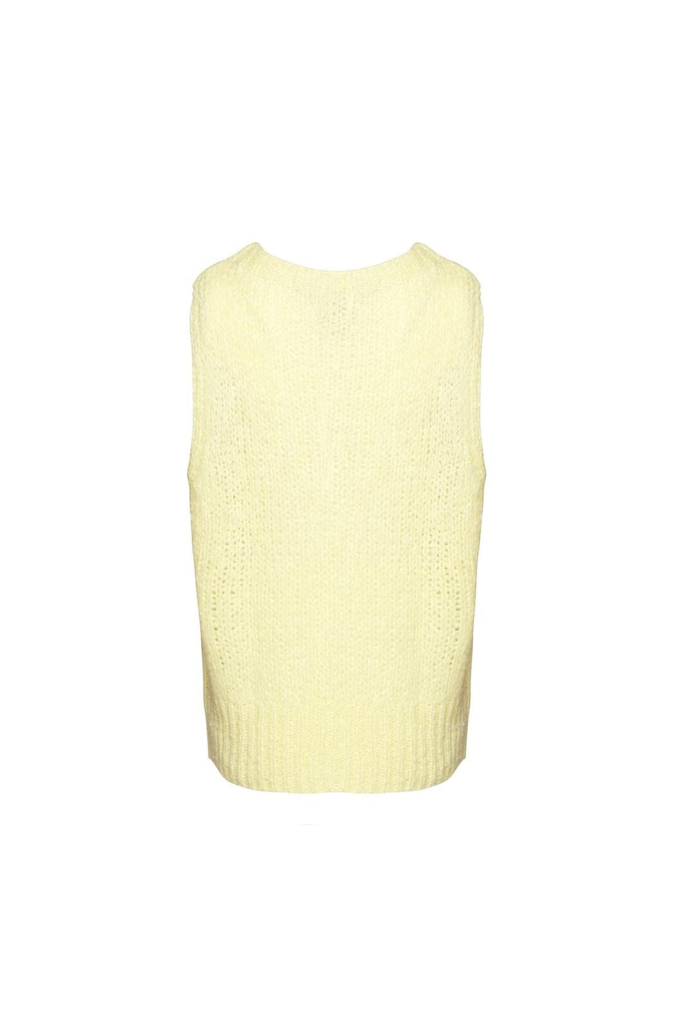 Noella - Kala Pearl Slipover Wool - pearl Pale Yellow