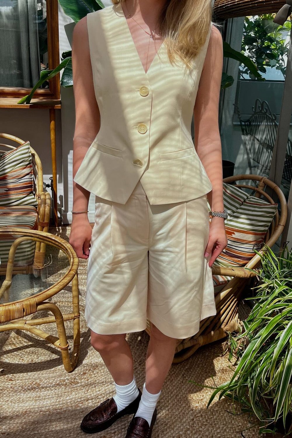 Noella - Kasaundra Vest 12700030 - 1322 - Butter Veste