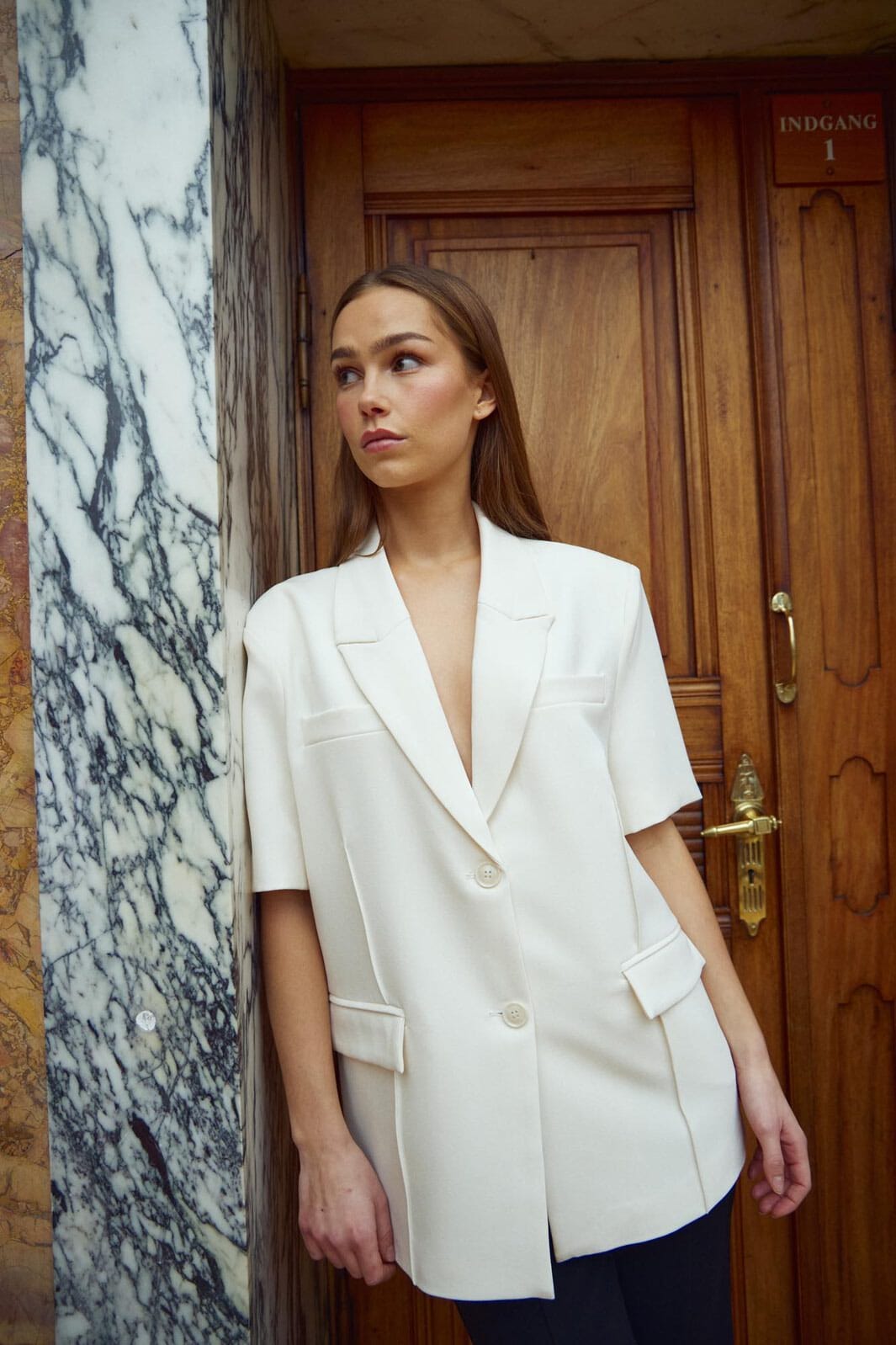 Noella - Leanne Blazer 13860003 - 028 - White