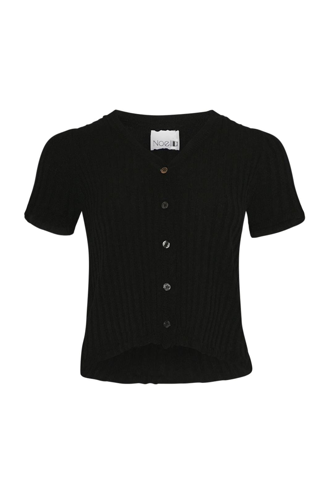 Noella - Fora Knit Cardigan - 004 Black