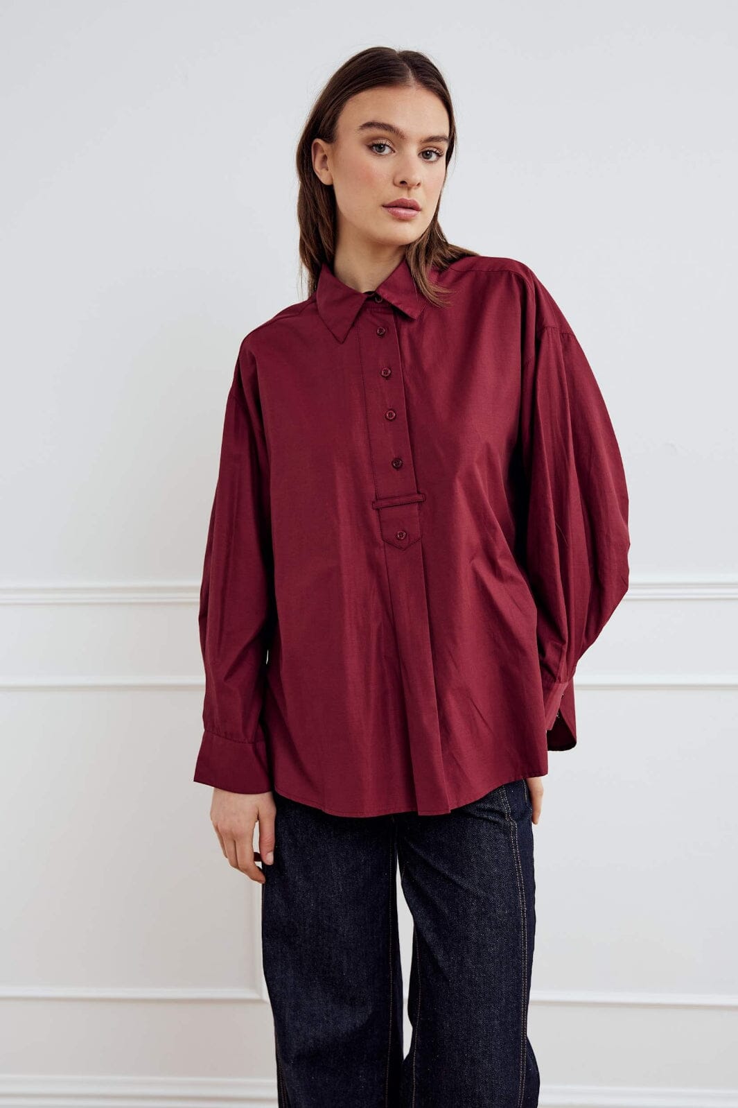 Noella - Leonie Shirt 13820001 - 1355 - Dusty Mahogany