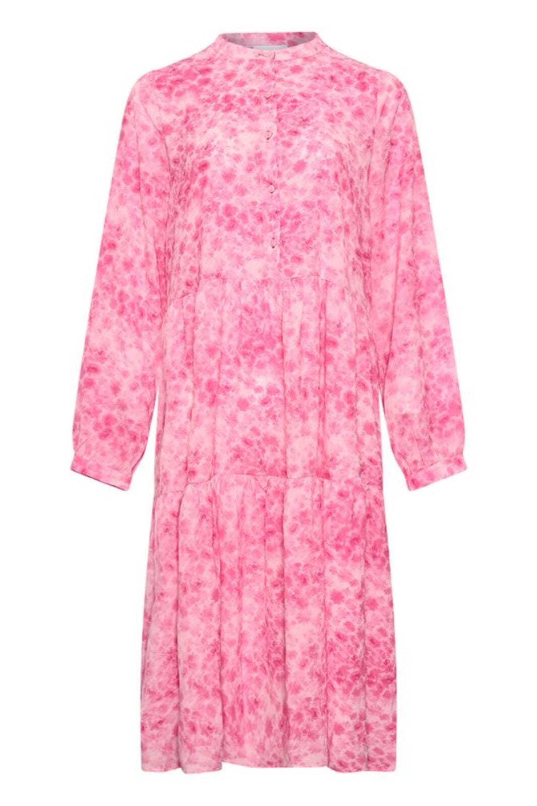 Noella - Lipe Dress - 1057 Trudy Pink Print Kjoler 