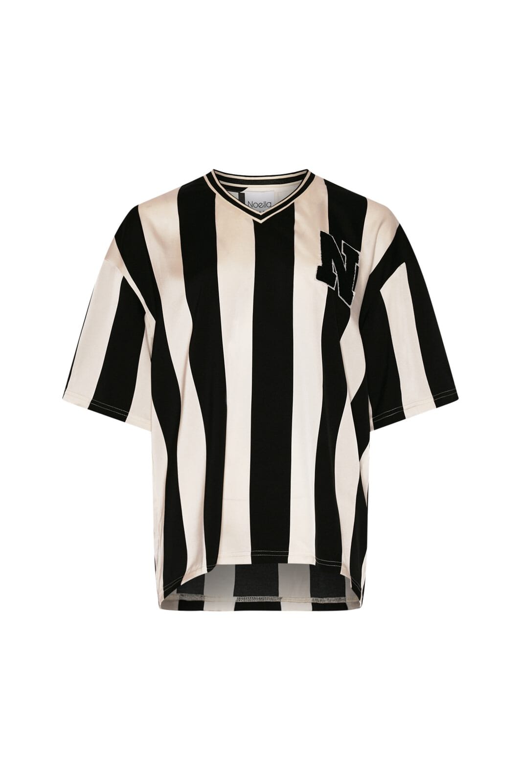 Noella - Lucena Blouse 14060002 - 1221 - Black Ivory Stripe