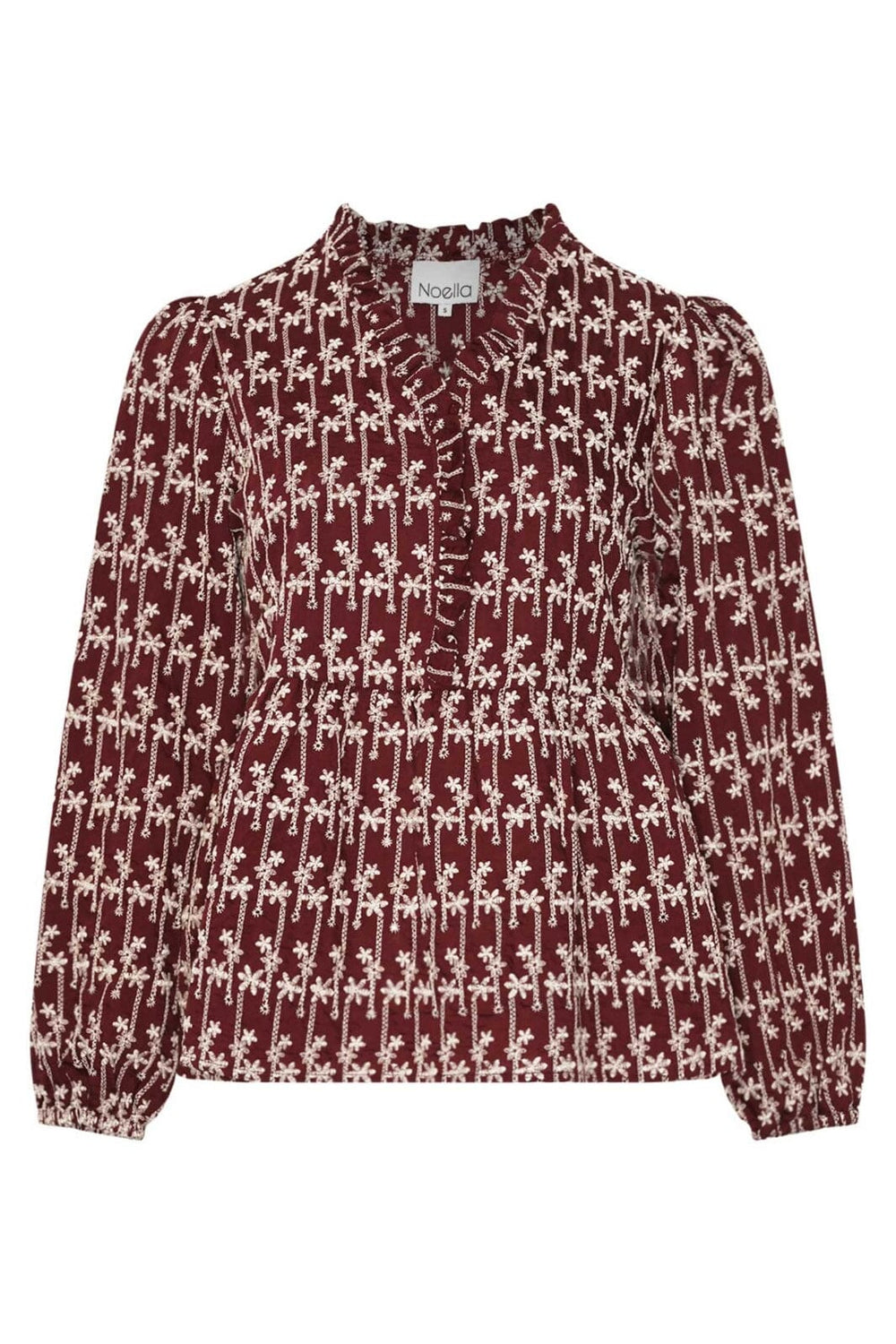 Noella - Matti Blouse 13750001 - 1355 - Dusty Mahogany