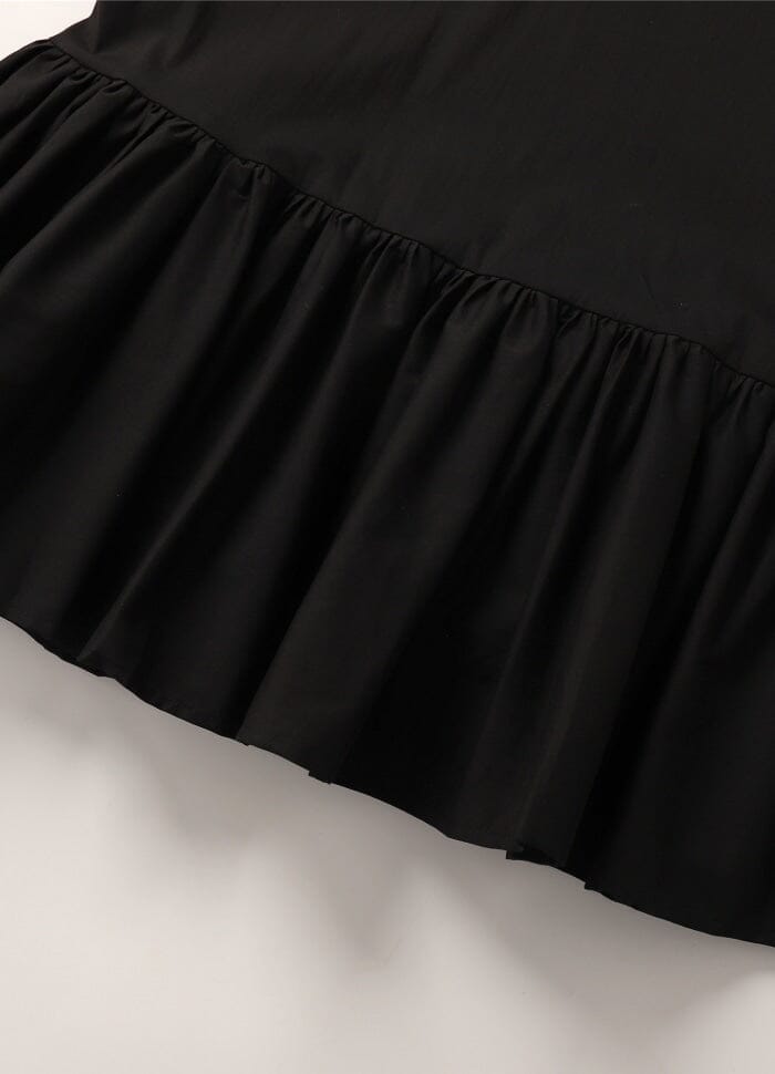 Noella - Taven Dress Poplin - Black Kjoler 