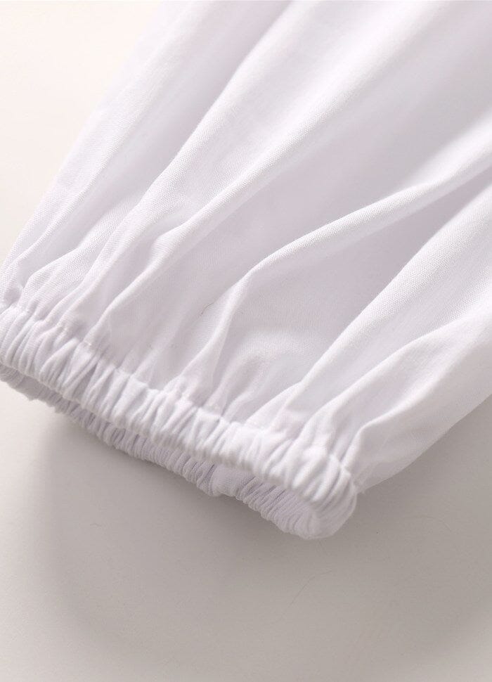 Noella - Taven Dress Poplin - White Kjoler 