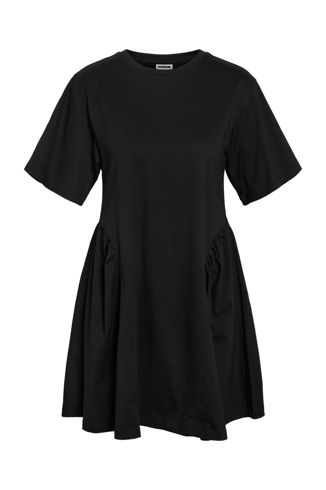 Forudbestilling - Noisy May - Nmfilipa S/S Washed Short Dress - 4907645 Black Solid