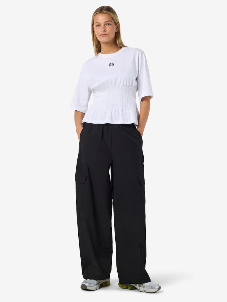 Noisy May - Nmkirby Barrel Pants - 5049488 Black Bukser