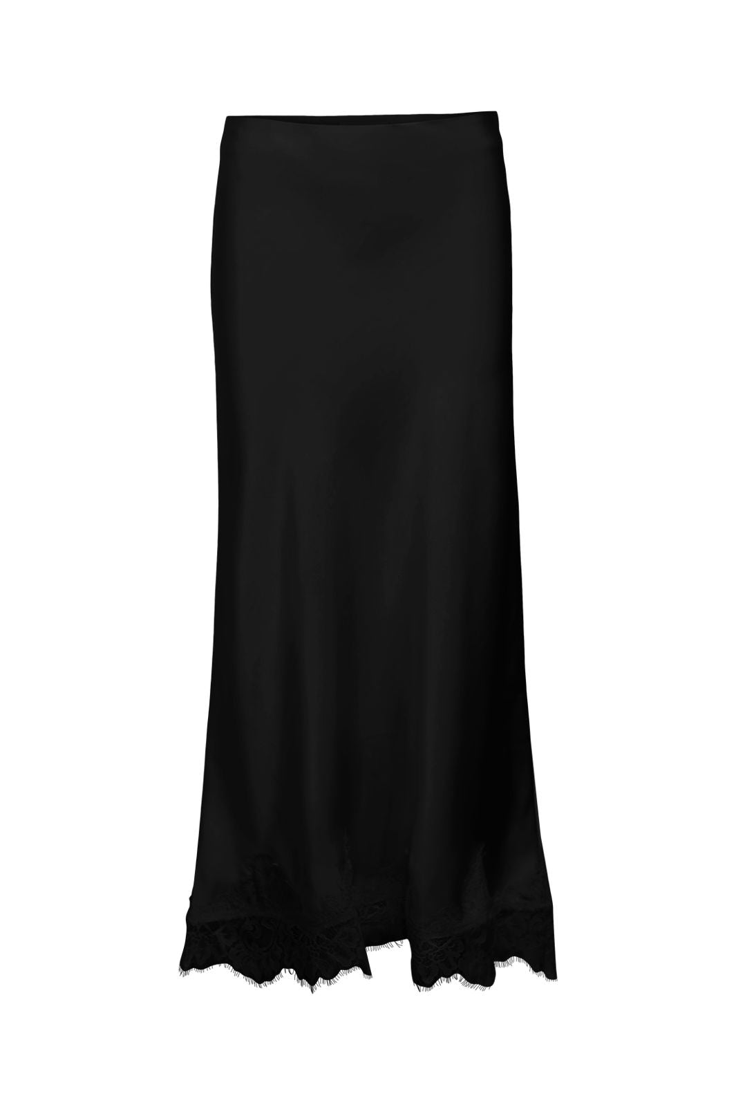 Object - Objnaline Long Lace Skirt Vip 26 - 5094043 Black