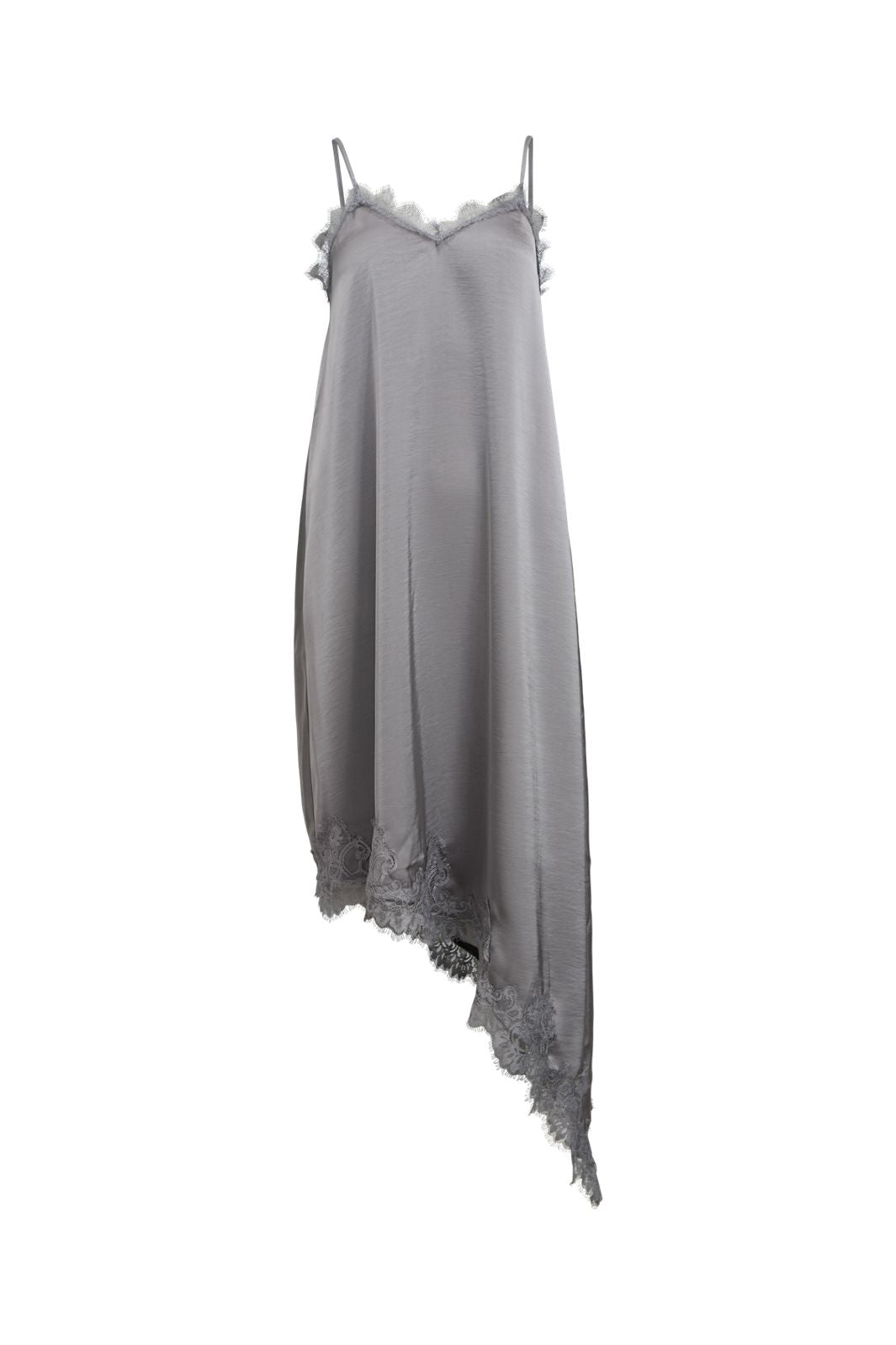 Object - Objnaline Reg Slip Lace Dress Vip 26 - 5093621 Brushed Nickel