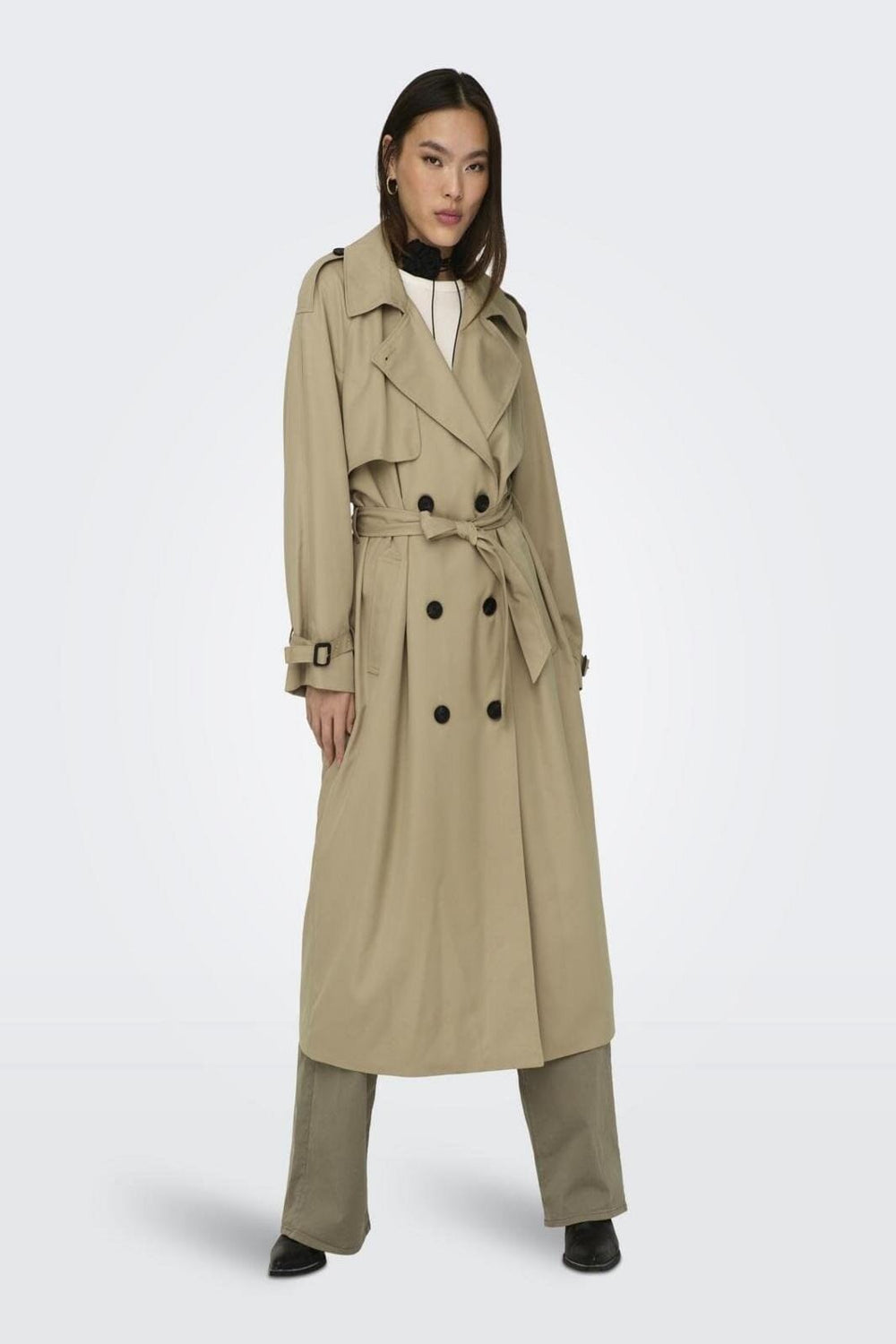 Only - Onlchloe Trenchcoat Double B. Otw - 3781745 Tannin Jakker
