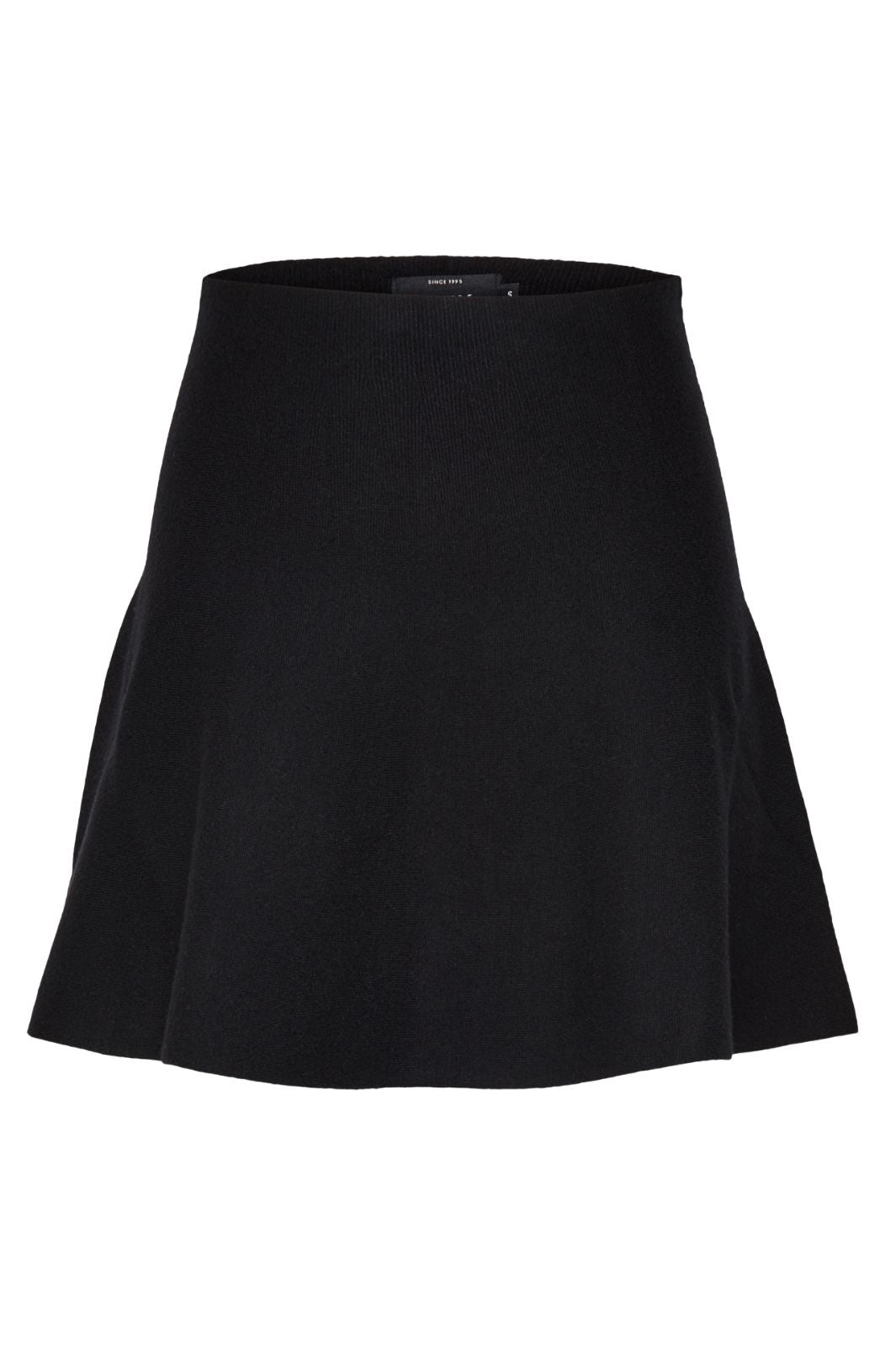 Only - Onlcoco Life Skaterskirt Cc Knt - 4851960 Black Nederdele