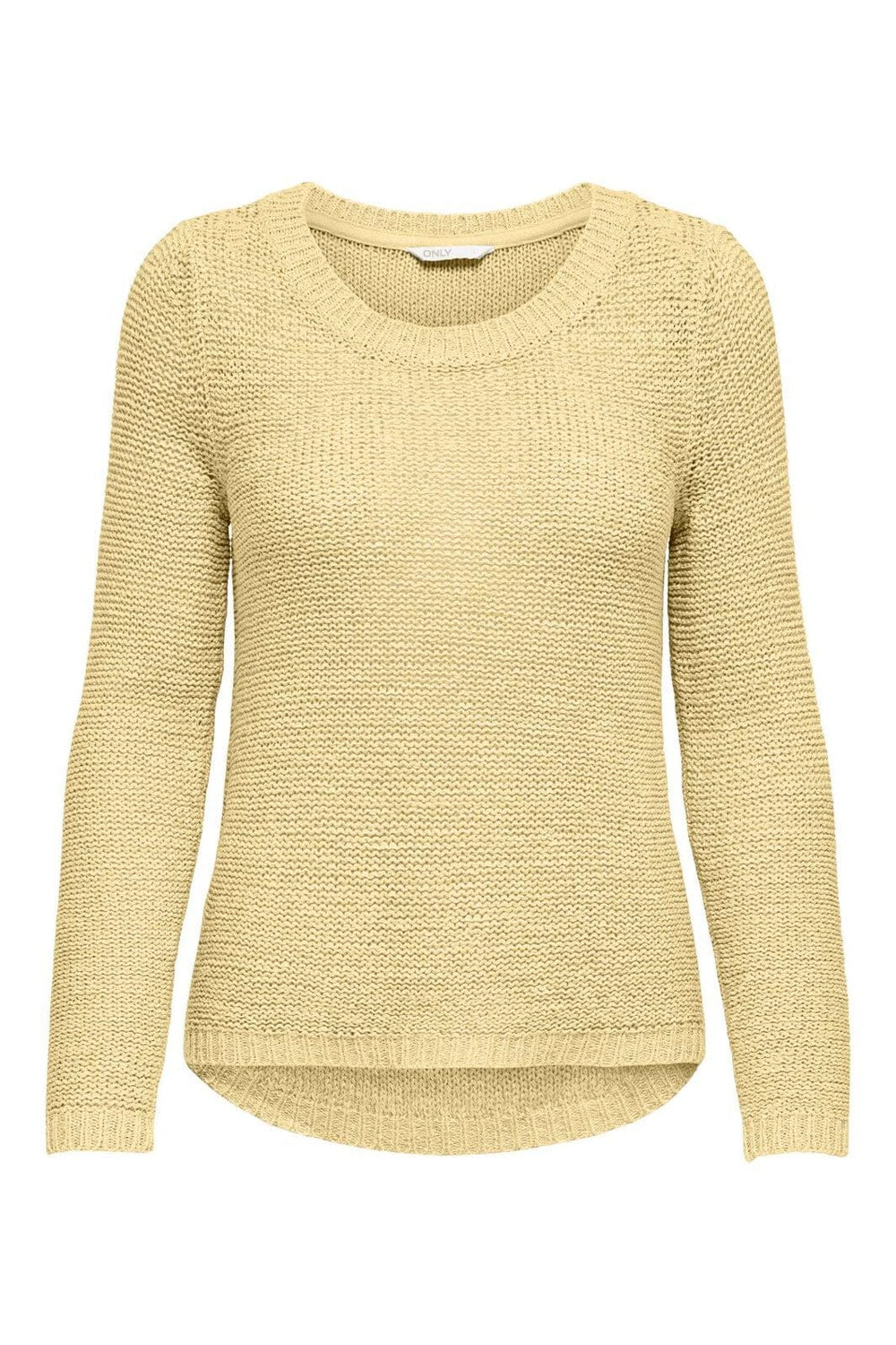 Only - Onlgeena Xo L/S Pullover Knt - 4910749 Sunlight