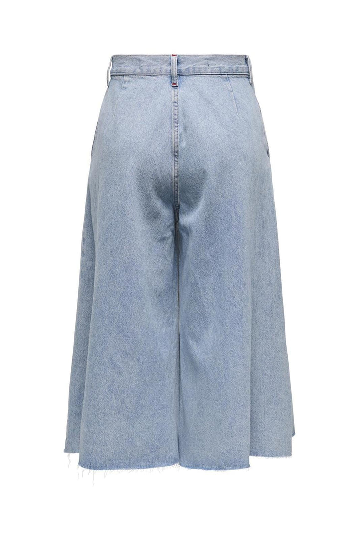 Only - Onlla Brea Long Shorts Tai - 4682524 Light Blue Denim