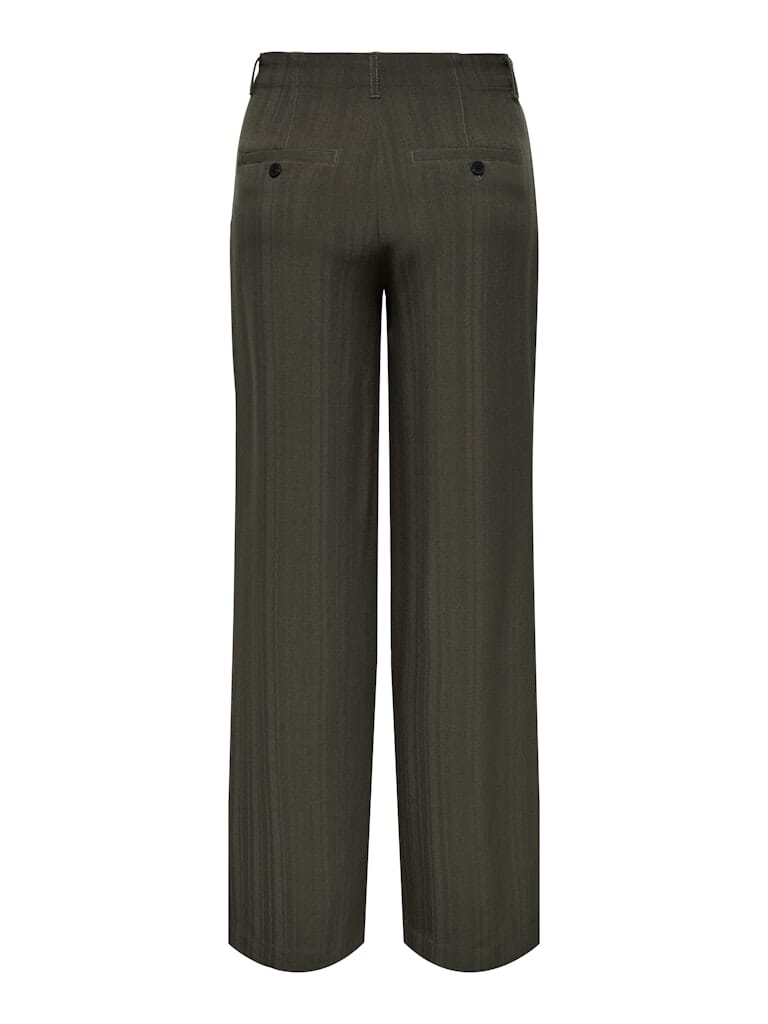 Only - Onlmateo Life Stripe Wide Pant Cc Tlr - 4786740 Mulch Bukser
