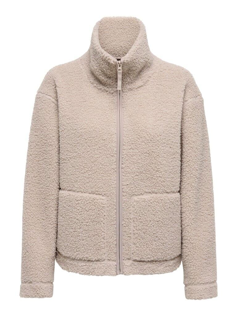 Only - Onlmegan Teddy Jacket - 4959577 Satellite Fleece jakker