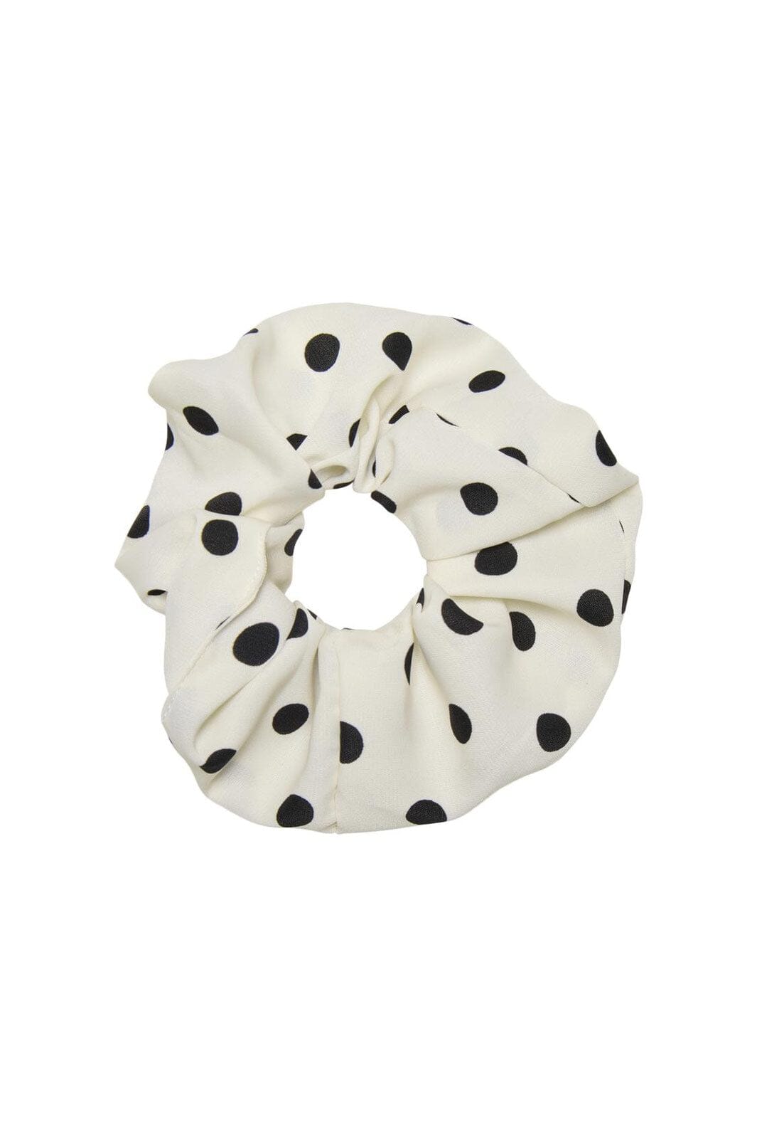 Only - Onlsharon Dot Scrunchie Acc - 4996753 White Black Dots