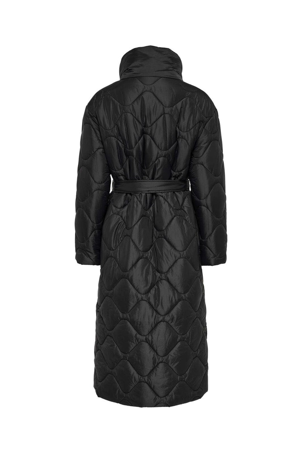 Only - Onlsoffi Quilted Coat - 4903884 Black