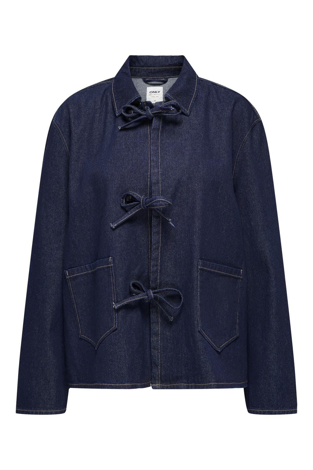 Only - Onlaman L/S Jacket Qyt - 4860919 Dark Blue Denim main image 1