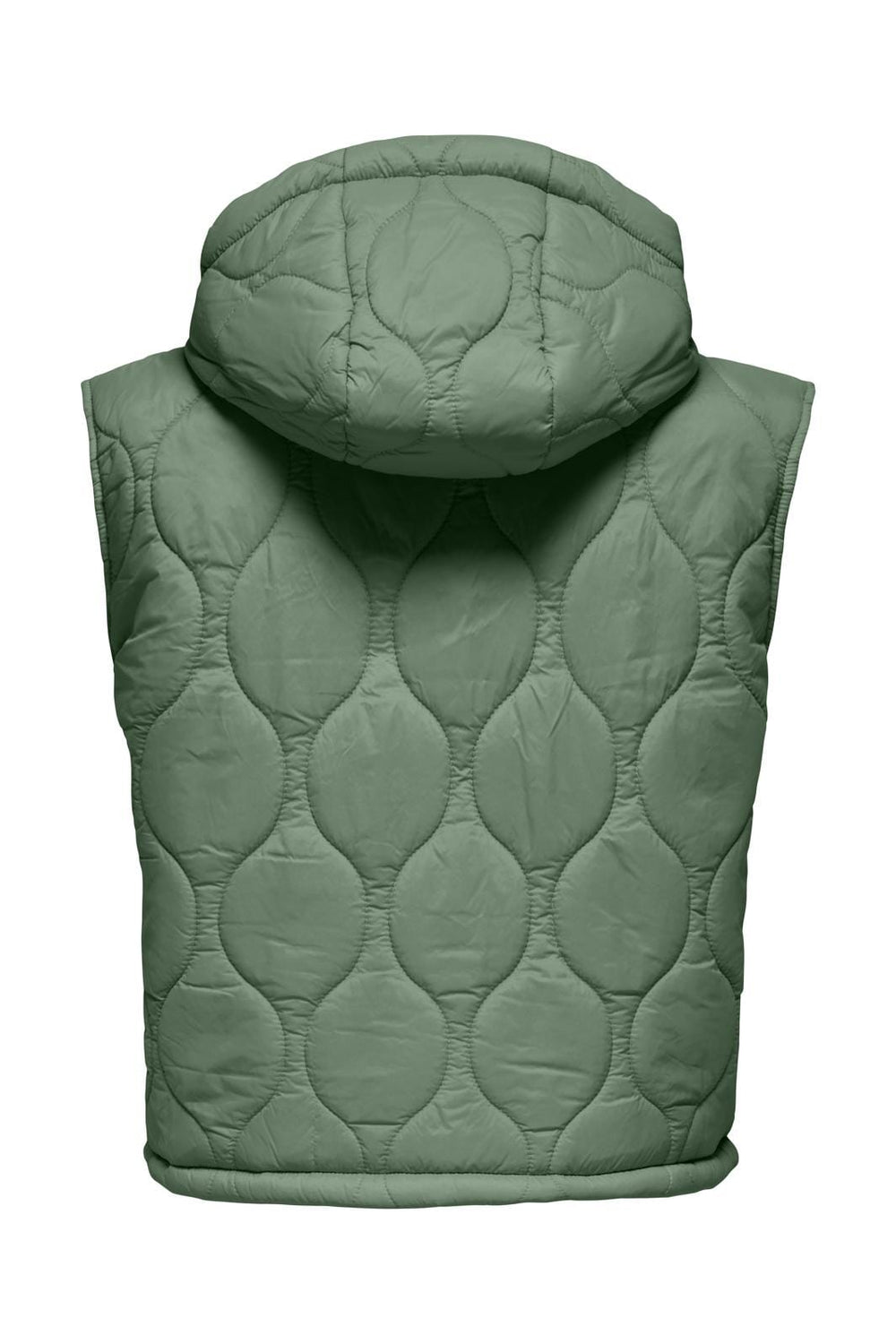 Only - Onlvalentina Quilted Waistcoat Cc - 4456211 Hedge Green