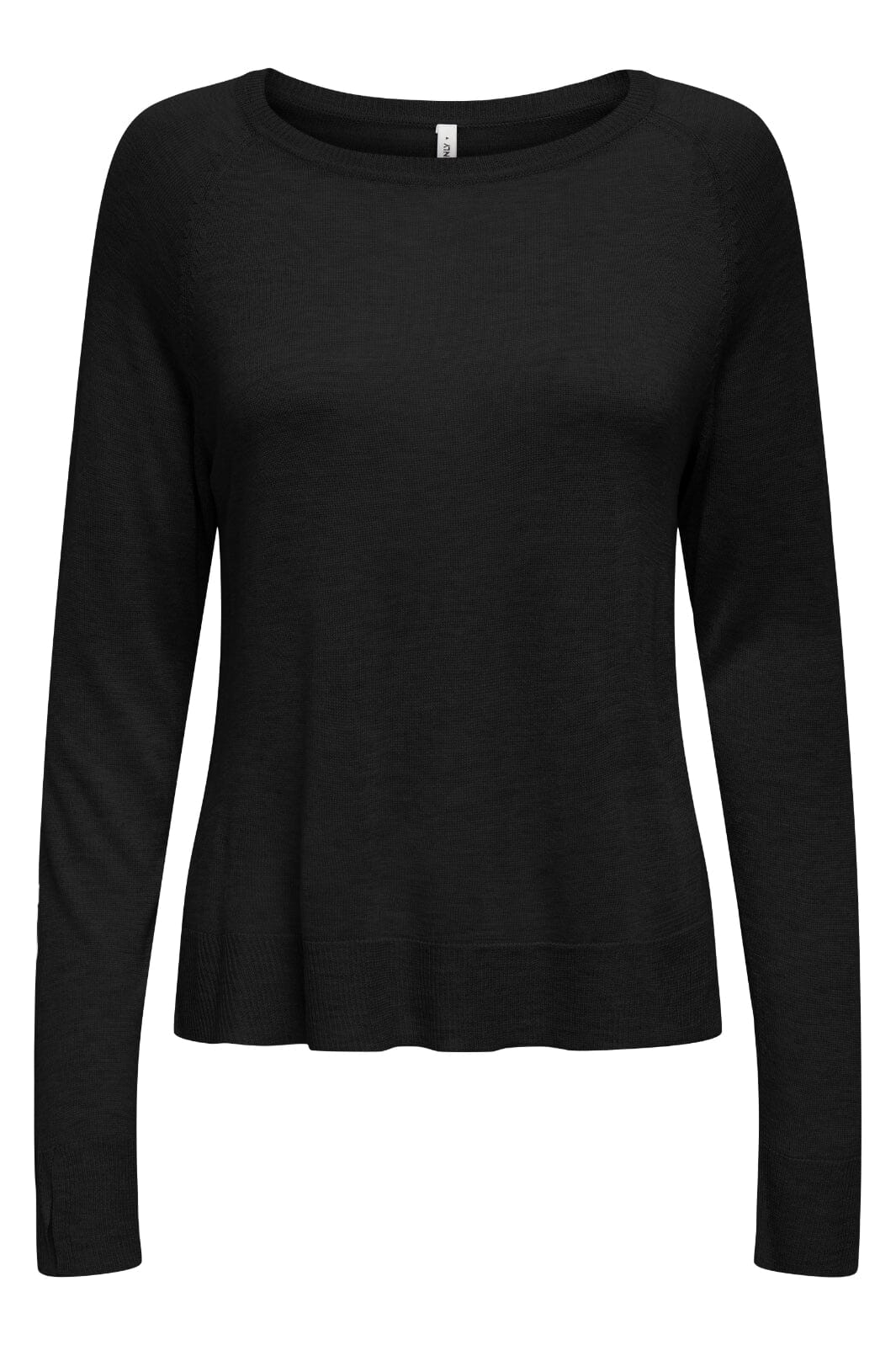 Only - Onlvienna Ls O-Neck Knt - 4727292 Black