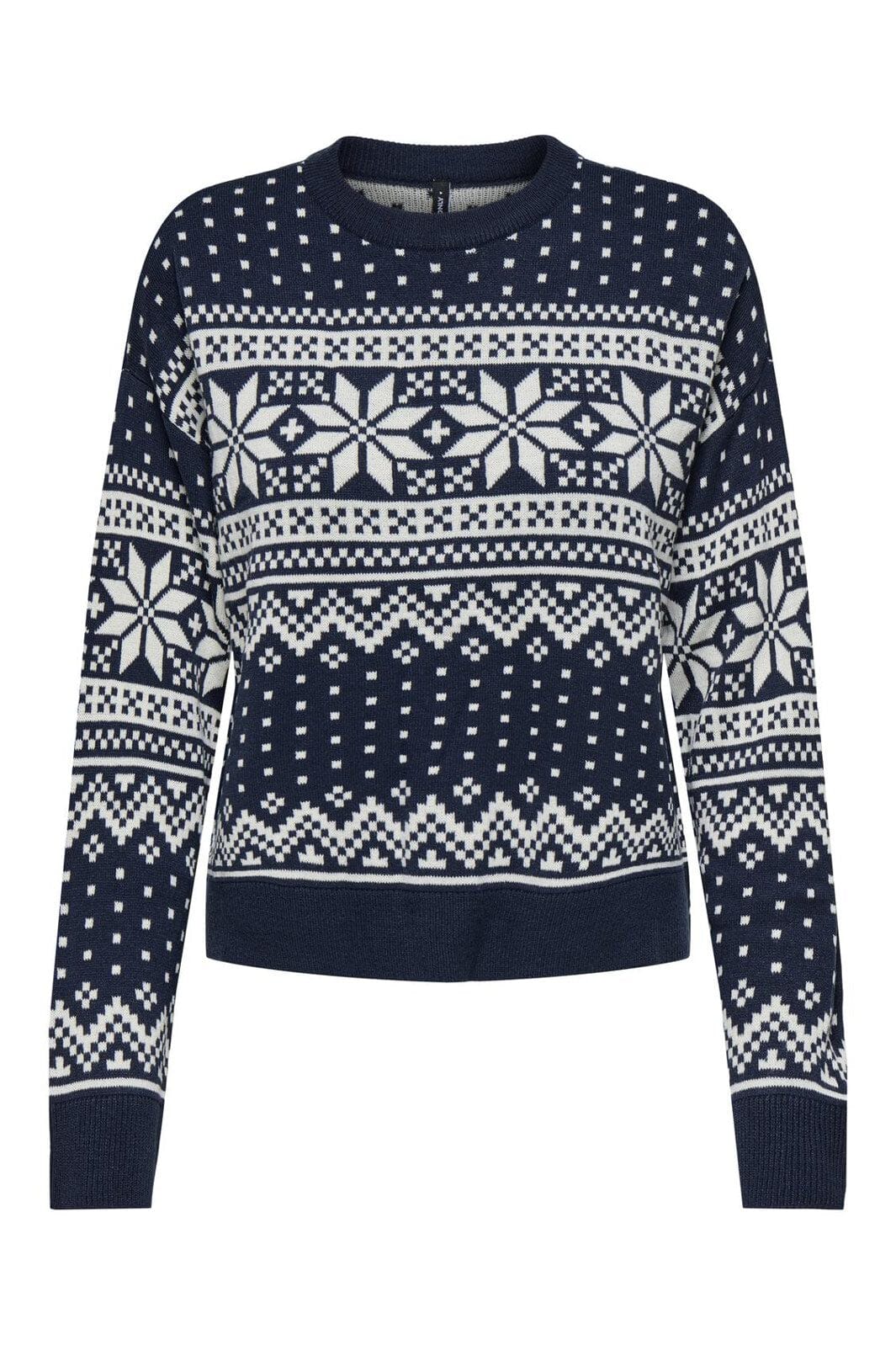 Only - Onlxmas Threea Pullover Knt - 4857772 Night Sky W. Birch