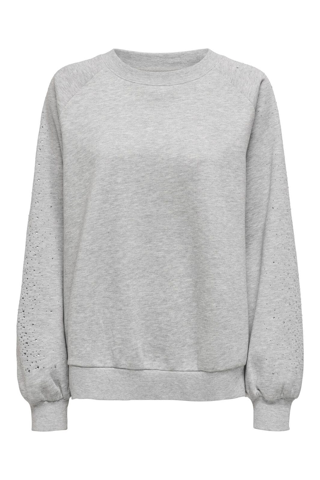 Felpa ONLY ONLSWEAT - Cotone E Poliestere Riciclato, Taglio Largo, Comfort E Stile Urbano - Foto 9