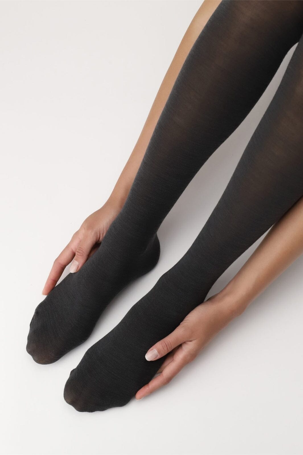 Orublu - Oroblu Nives Fine Wool Tights - Grey 8 Strømpebukser