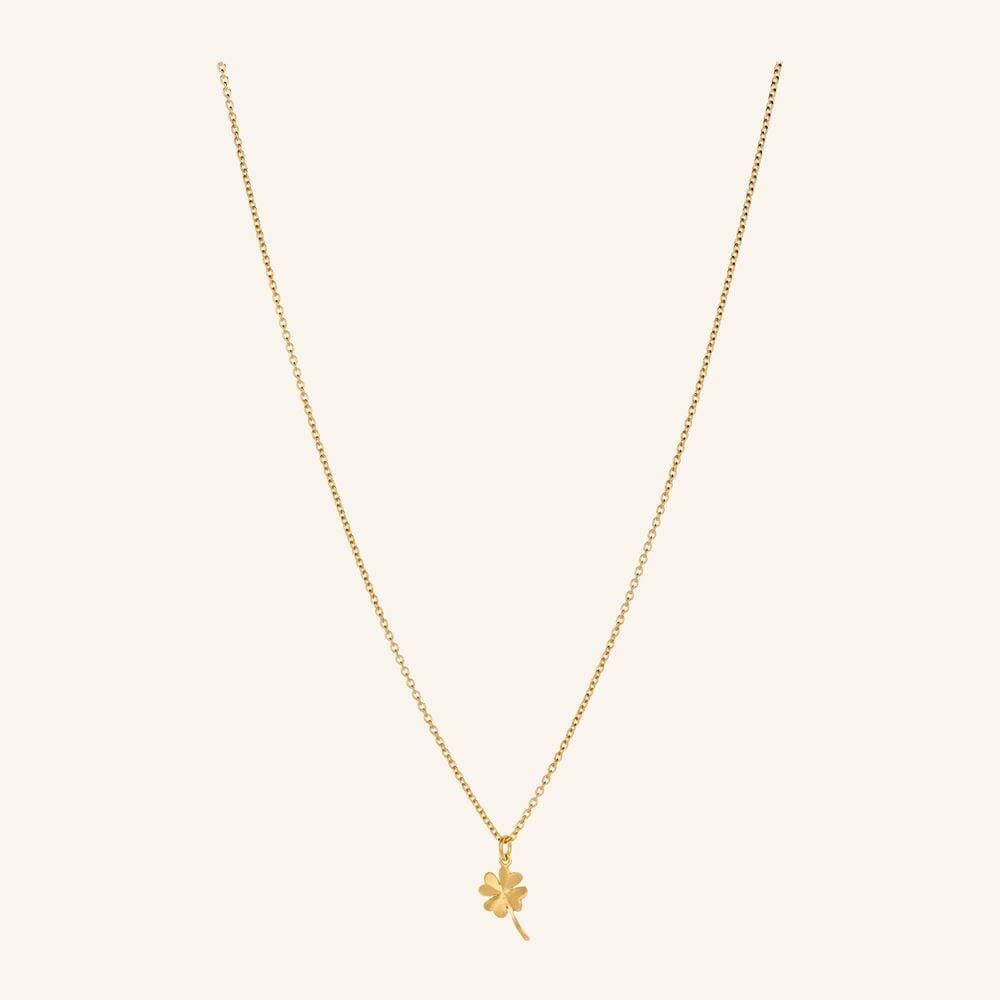 Pernille Corydon - Clover Necklace n-320-gp - Halskæder