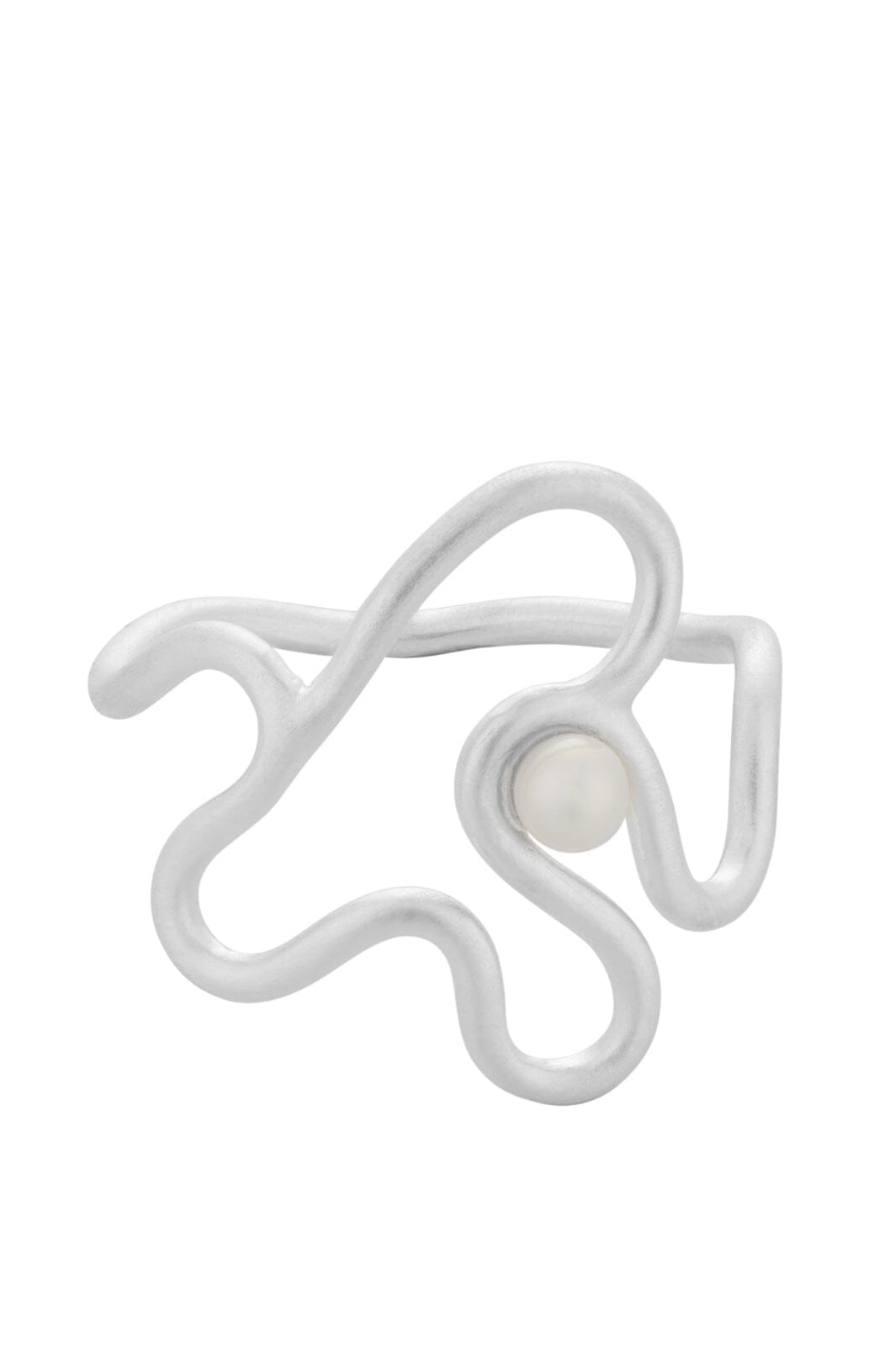 Pernille Corydon Jewellery - Bay Pearl Ring - Silver Ringe